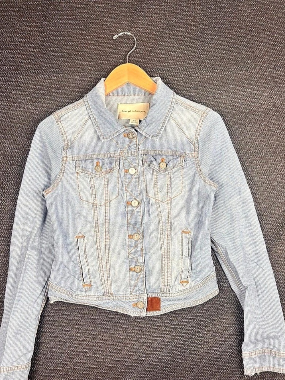 Pilcro and the Letterpress Women'Small Denim Jacket